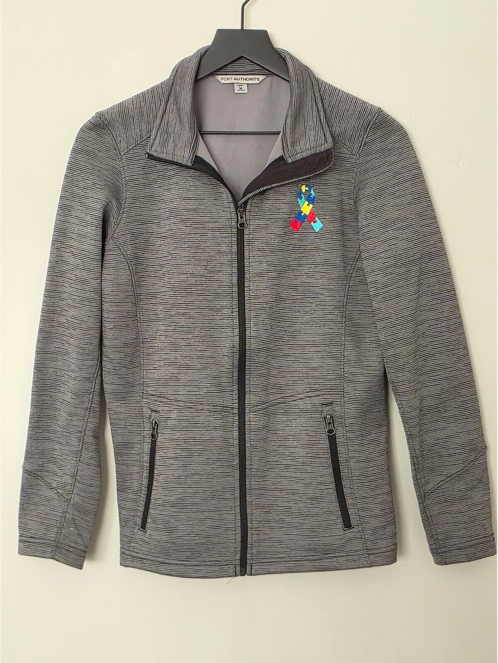 Port Authority Full Zip Autism Awareness Ribbon Jacket
